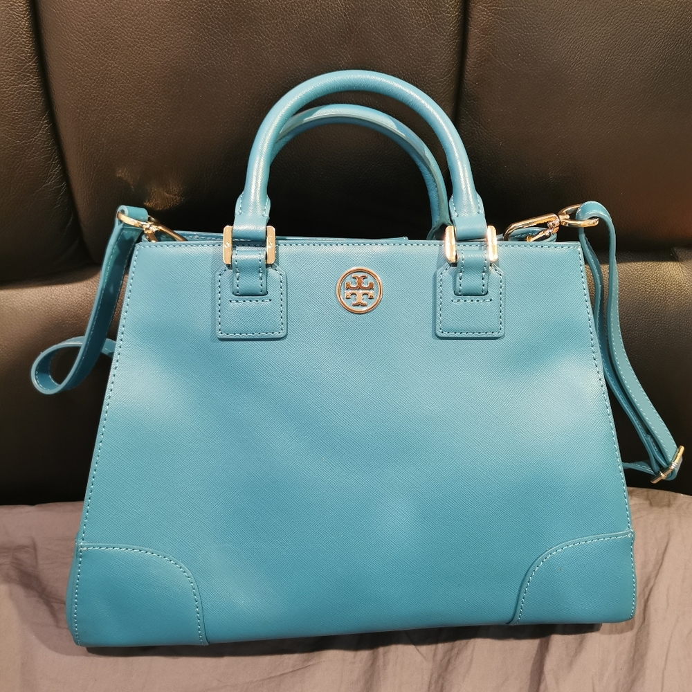 Tory Burch Robinson Triangle Tote